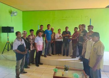 Serah Terima Jabatan Kades Masnana  Berlangsung Khidmat, ini pesannya