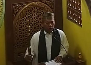 Jadi Khatib Jumat, Kompol H. Akmil Djapa Ajak Jamaah Tingkatkan Ibadah Di Bulan Syah’ban