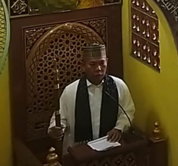 Jadi Khatib Jumat, Kompol H. Akmil Djapa Ajak Jamaah Tingkatkan Ibadah Di Bulan Syah’ban