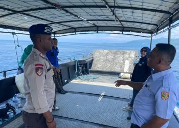 Dit Polairud Polda Maluku Gandeng Dinas Perikanan Bursel Melaksanakan Patroli Rutin