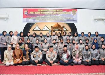 Peringatan Isra Miraj 1444 H Polda Maluku, Kapolda : Tingkatkan Iman dan Taqwa Serta Kerukunan antar Sesama