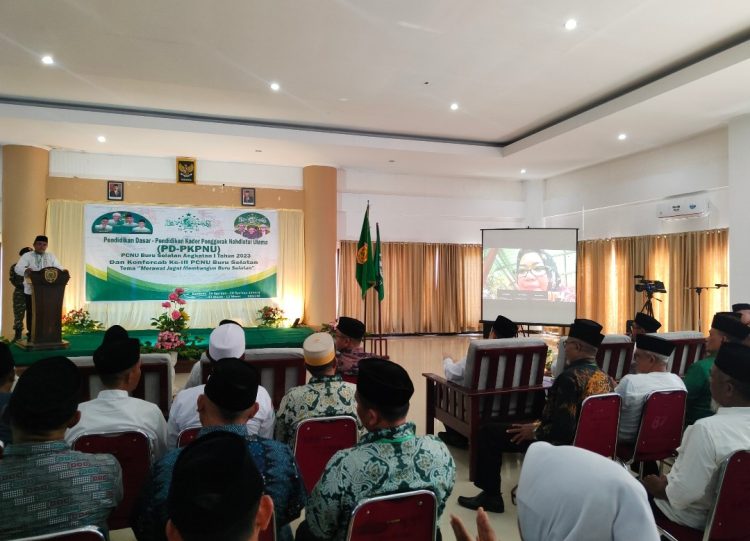 Bupati Safitri Buka Kegiatan PD- PKNU dan Konfercab PCNU Bursel