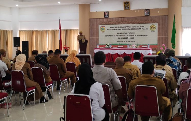 Dinas PUPR Bursel Revisi RTRW, Dorong Investasi