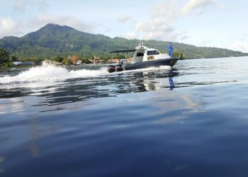 Patroli Perairan Intens Dilaksanakan Oleh  Kp.XVI-1010 Pos Sandar Tahoku