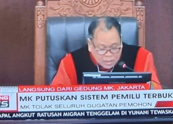 MK Putuskan Sistem Pemilu Tetap Terbuka