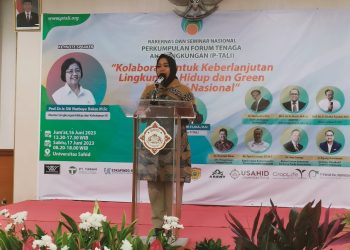 Bupati Bursel Paparkan Potensi Daerah Pada Seminar Nasional Berbasis Lingkungan Dan Ekonomi