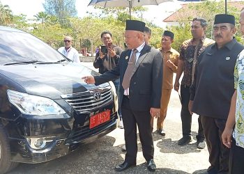 Pemkab Buru Lakukan Apel Aset Kendaraan Dinas, Ini Pesan Bupati