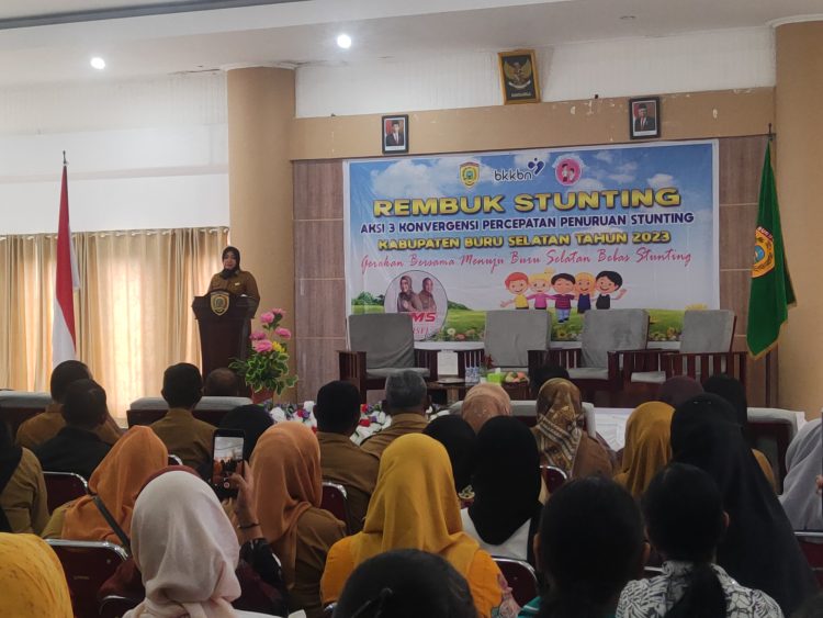 Buka Rembuk Stunting 2023, Bupati Bursel Harap Semua Desa Percepat Penurunan Stunting
