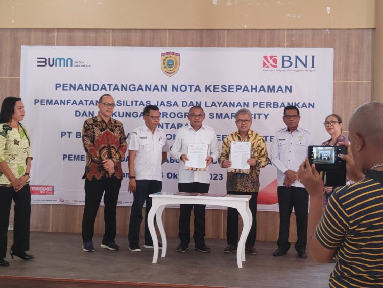 Pemda Bursel Dan BNI Kerjasama Perbankan Dan Smart City Dalam Peningkatan PAD