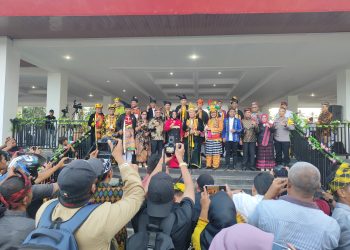La Ode Marno Resmi Dilantik Sebagai Ketua KKST Bursel
