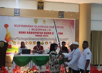 Bupati Safitri Terpilih Jadi Ketua Umum KONI Bursel