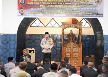 Polda Maluku Peringati Isra Mi’raj dan Doa Bersama Jelang Pengamanan Pemilu 2024