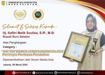 Bupati Bursel Raih Penghargaan Indonesia Global Awards 2024