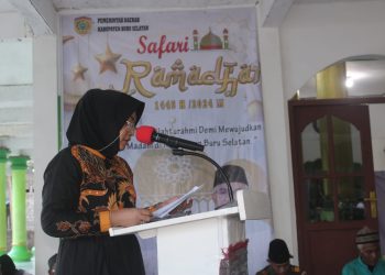 Pemda Bursel Gelar Safari Ramadahan Di Desa Wisata Wali, Ini Pesan Bupati