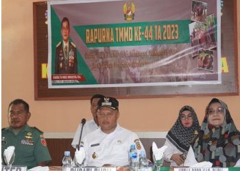Bupati Salampessy Hadiri TMMD 2023