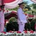 Pj Bupati Buru bertindak sebagai inspektur upacara pada upacara memperingati HUT RI ke 78