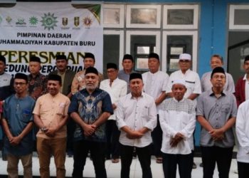Bupati Salampessy Resmikan Gedung Perguruan Muhammadiyah Namlea