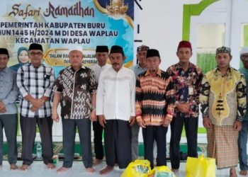 Penjabat Bupati Buru Djalaludin Salampessy  Gelar Safary Ramadhan Di Kecamatan Waplau