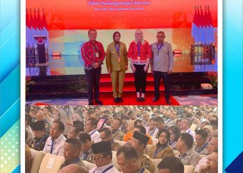 Bupati Safitri Hadiri Rakornas Penanggulangan Bencana 2024