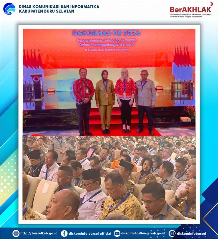 Bupati Safitri Hadiri Rakornas Penanggulangan Bencana 2024