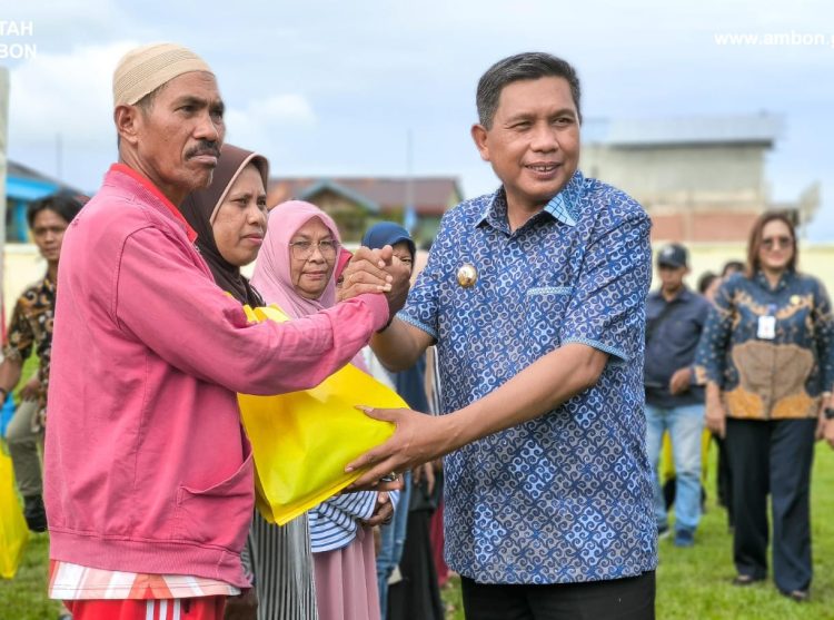 Batu Merah Jadi Sasaran Gerakan Pangan Murah Di Kota Ambon