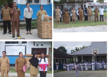 SMP N 01 Di Bursel Gelar Ujian Sekolah