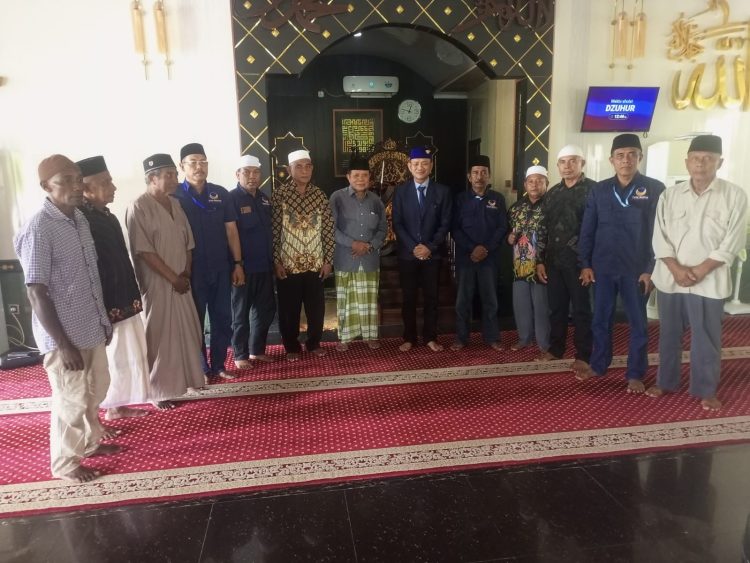 MDR Memulai Dengan Nawaitu yang Baik Karena Start Dari Masjid Saat Pengembalian Berkas Calon Bupati