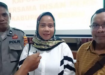 Ketua PWI Buru, Asma Payapo : Polisi Adalah Mitra Wartawan