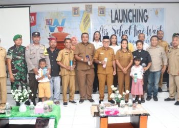 Launching Air Sehat Bupati Bursel Harap Bumdes Jadi Roda Perekonomian