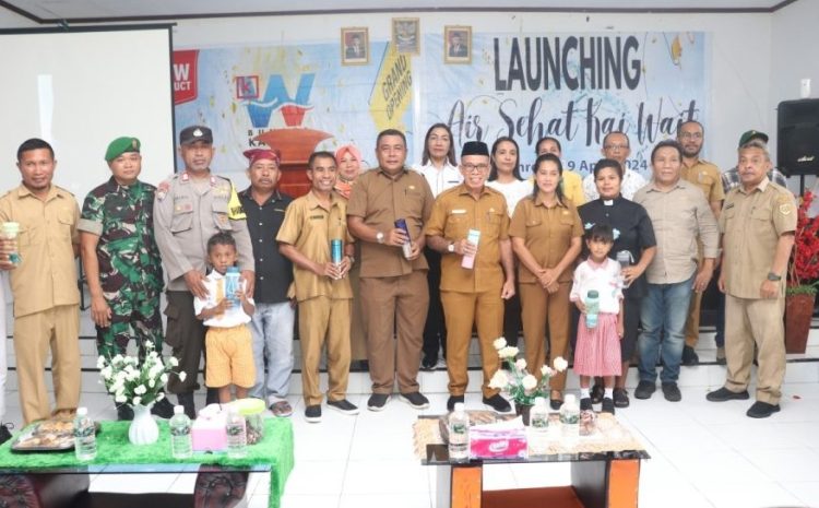 Launching Air Sehat Bupati Bursel Harap Bumdes Jadi Roda Perekonomian