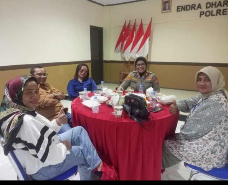 Bangun Sinergitas Dan Kemitraan, Kapolres Buru Ajak Insan Pers Coffee Morning