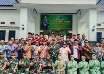 Danrem 151/Binaiya Resmikan Gedung Koramil 1506-04/Waeapo