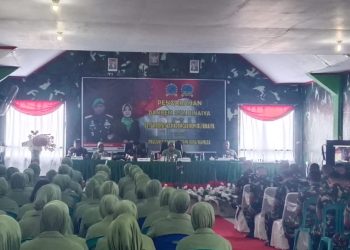 Danrem berharap keberadaan koramil 1506-04/waeapo membawa keamanan bagi Masyarakat