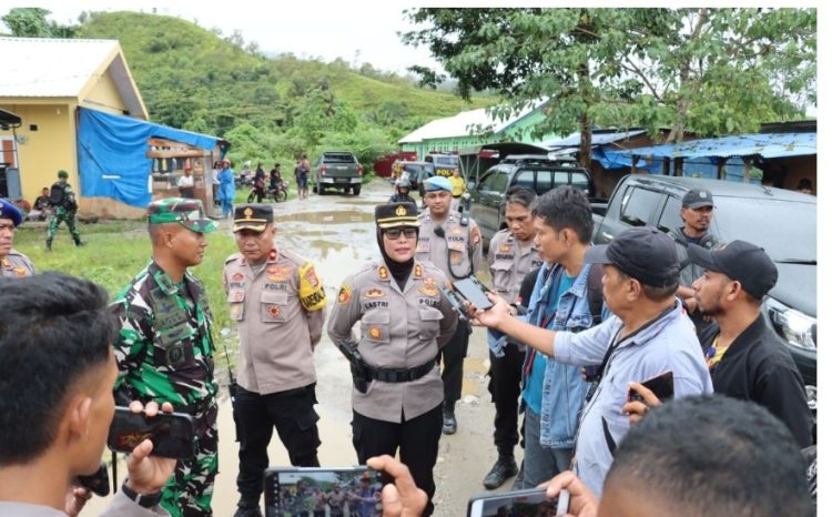 Polres Buru Bersama Kodim 1506 Namlea operasi gabungan Peti Gunung Botak