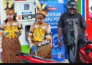 Hari Kartini 2024, Pertamina Patra Niaga Safety Campaign dan promo Triple Poin MyPertamina Regional Papua Maluku Gelar