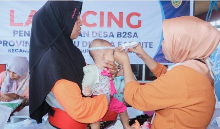 Prevalensi STUNTING di Bursel Turun 35,5; ini Harapan Wakil Bupati