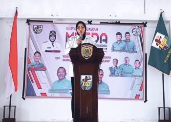 Musda Ke-II DPD KNPI Bursel, Bupati Safitri Ingatkan Pemuda Harus Kompak Dan Bersatu