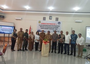 Bappeda Buru Gelar Konsultasi Publik KLHS RTRW