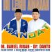 Gerindra Beri Rekomendasi kepada Pasangan Daniel Rigan dan dr Danto