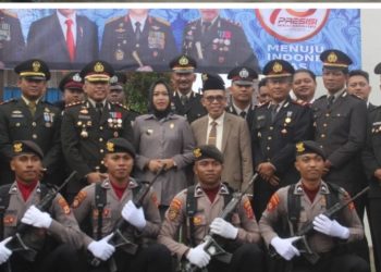 Bupati Bursel, Hj Safitri Malik Soulisa Hadiri Upacara HUT Bhayangkara Ke – 78