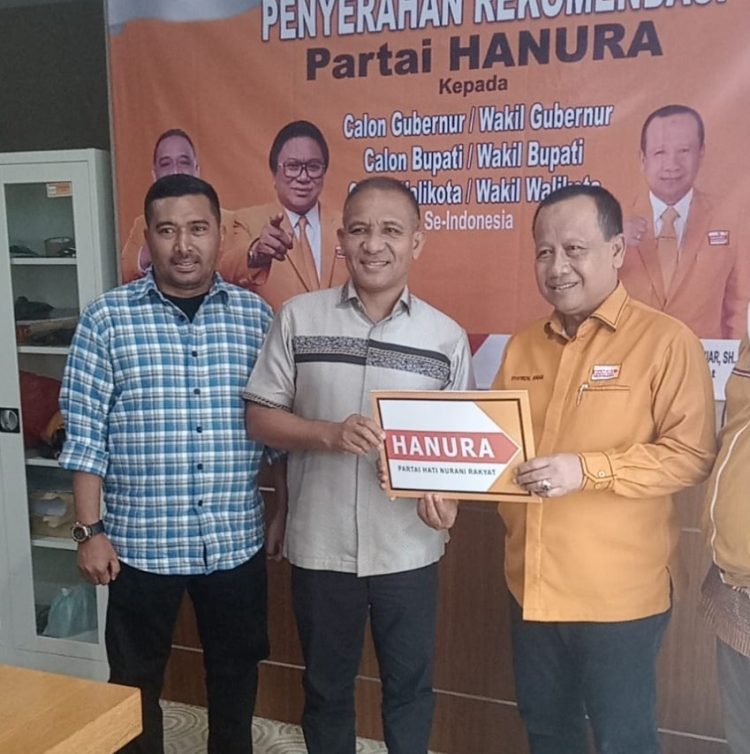 Balon Gubernur Maluku, Brigjen Said Latuconsina terima Rekomendasi Hanura