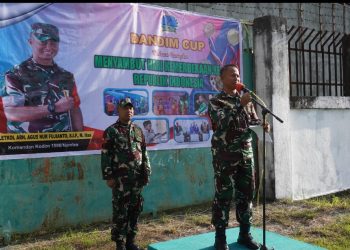 Kodim 1506/Namlea Gelar Lomba Mural