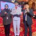 Bupati Safitri Terima Bendera Merah Putih Dari Sekretaris Dewan BPIP, Mayjen TNI Wisnu Bawa Tenaya