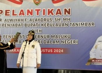 Alwiyah Alayidrus jabat  Pj Bupati Tanimbar