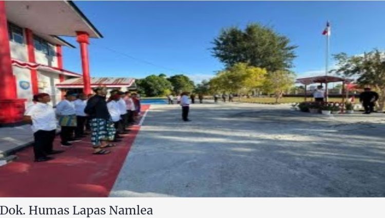 HUT RI Ke-79, Kalapas Namlea Ajak Pegawai Wujudkan ‘Nusantara Baru Indonesia Maju