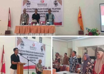Bawaslu Buru Gelar Pelatihan Pengelolaan Keuangan Bagi Panwascam