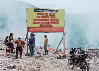 Memasuki Areal Tanpa Ijin, Ahli Waris Akhirnya  Pasang Papan Larangan