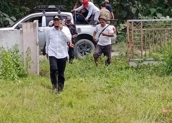 Pj Bupati Buru Prihatin Dengan Kondisi Kantor Camat Kaiely