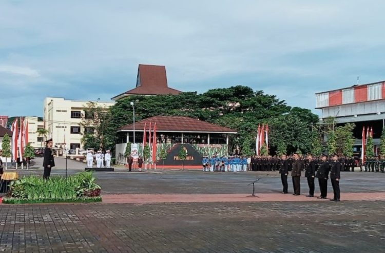 Polda Maluku Gelar Upacara HUT Ke-78 Bhayangkara