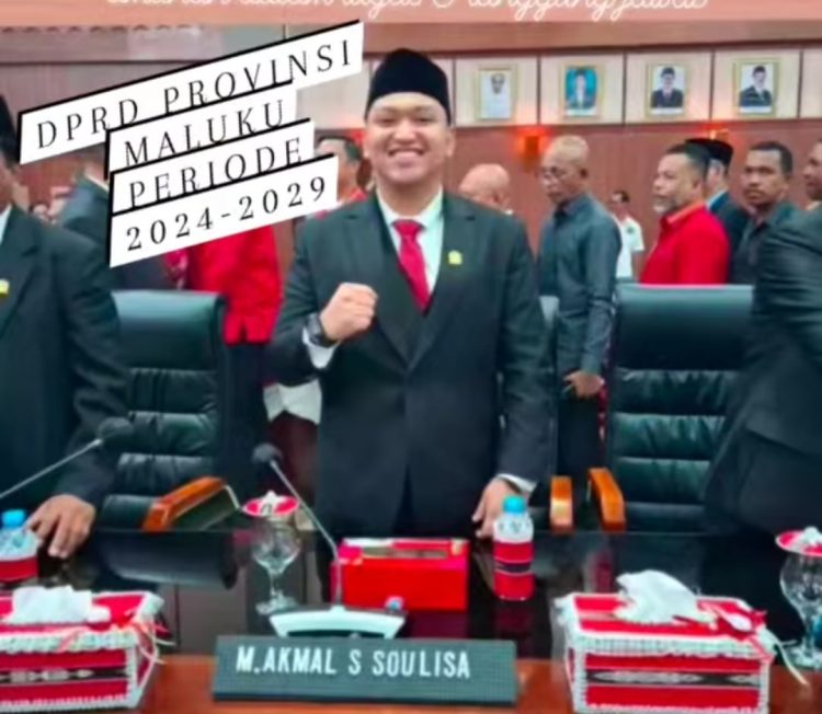 Usai Dilantik Jadi DPRD Maluku, Akmal S Soulisa Ucapkan Terima Kasih Kepada Pendukung dan Penyelenggara Pemilu